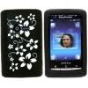 Silicone case for Sony Ericsson Xperia X10 Mini Black Floral Silicone case for Sony Ericsson Xperia X10 Mini Black Floral